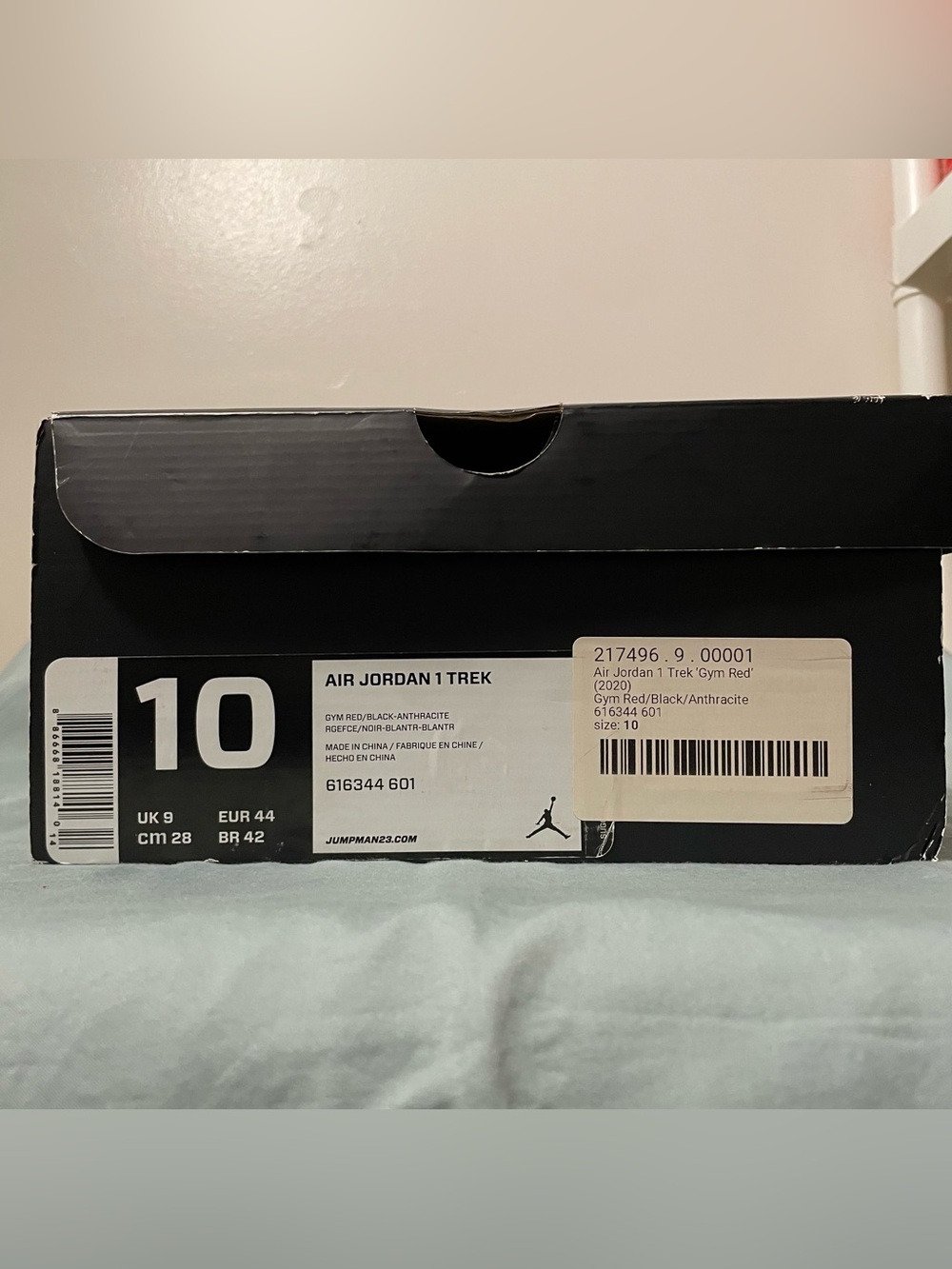 Jordan 1 Trek Gym Red - Picture 2 of 8
